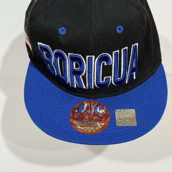 BORICUA Embroidered Hip hop Snapback Adjustable Baseball Cap Hat - Picture 12 of 16